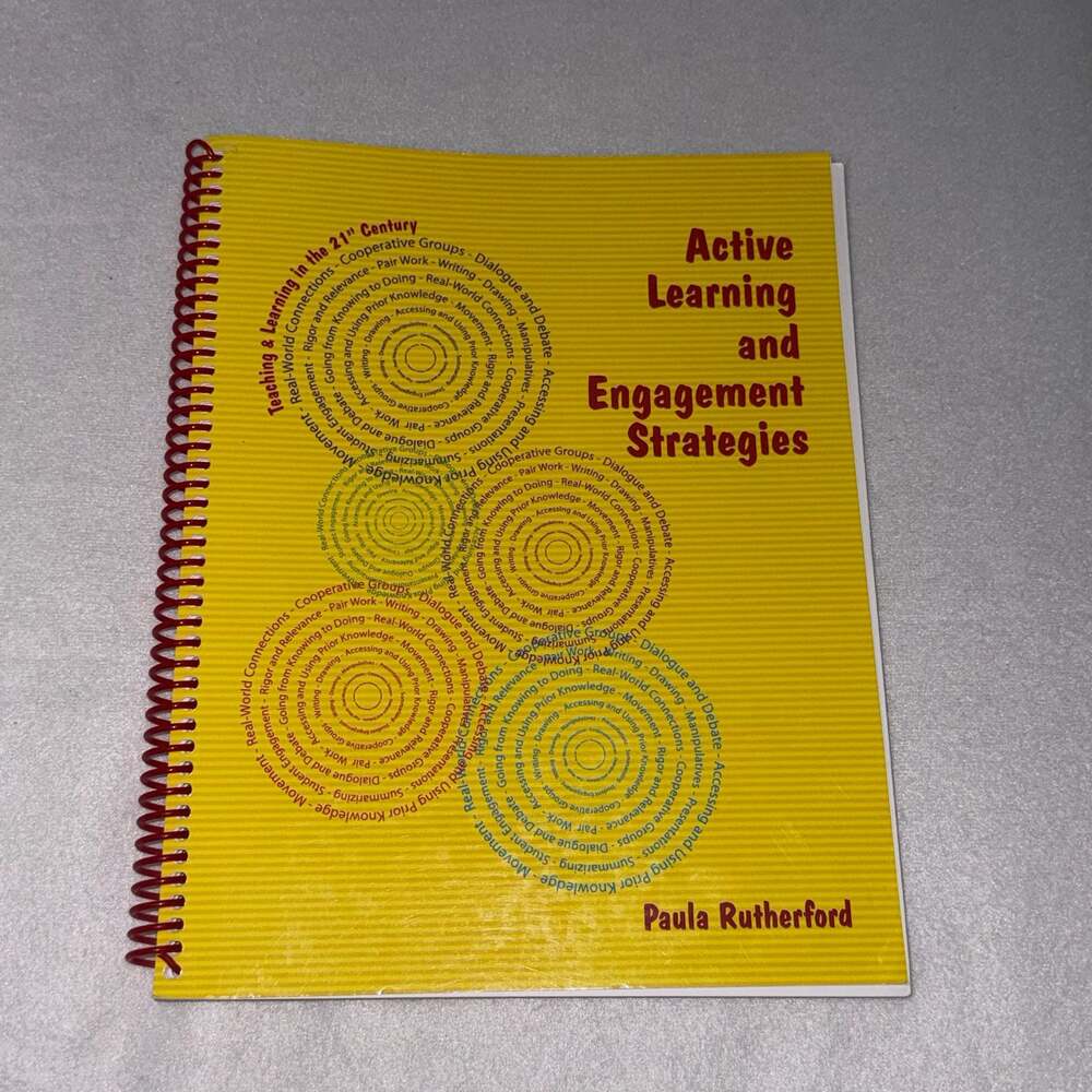Active Learning and Engagement Strategies by Paula Rutherford Spiral-Bound Book